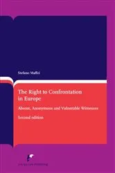 Book cover of The Right to Confrontation in Europe (2nd ed.) by Stefano Maffei
