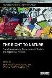 Book cover of The Right to Nature by Elia Apostolopoulou