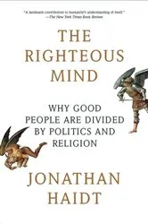 Book cover of The Righteous Mind by Jonathan Haidt