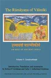 Book cover of The Rāmāyaṇa of Vālmīki: An Epic of Ancient India, Volume V by Robert P. Goldman