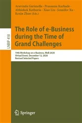 Book cover of The Role of e-Business during the Time of Grand Challenges by Aravinda Garimella