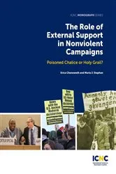 Book cover of The Role of External Support in Nonviolent Campaigns by Unknown