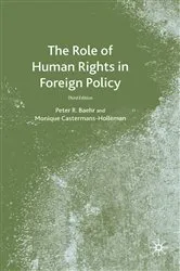 Book cover of The Role of Human Rights in Foreign Policy (3rd ed.) by P. Baehr