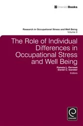Book cover of The Role of Individual Differences in Occupational Stress and Well Being by Pamela L. Perrewé