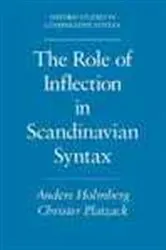 Book cover of The Role of Inflection in Scandinavian Syntax by Anders Holmberg