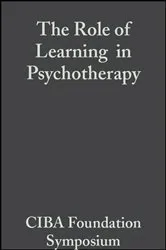 Book cover of The Role of Learning in Psychotherapy by Ruth Porter