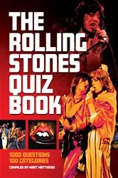 Book cover of The Rolling Stones Quiz Book by Mart Matthews