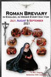 Book cover of The Roman Breviary by V. Rev. Gregory Bellarmine SSJC+