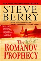 Book cover of The Romanov Prophecy by Steve Berry