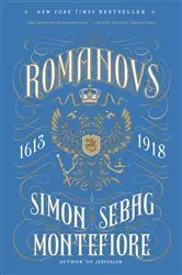 Book cover of The Romanovs by Simon Sebag Montefiore