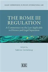 Book cover of The Rome III Regulation by Sabine Corneloup