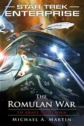 Book cover of The Romulan War: To Brave the Storm by Michael A. Martin
