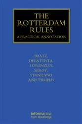 Book cover of The Rotterdam Rules by Yvonne Baatz