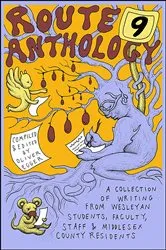 Book cover of The Route 9 Anthology by Oliver Egger
