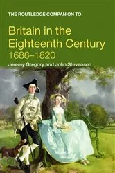 Book cover of The Routledge Companion to Britain in the Eighteenth Century by Jeremy Gregory