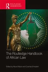 Book cover of The Routledge Handbook of African Law by Muna Ndulo