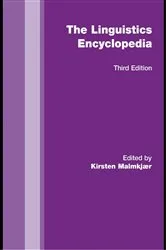 Book cover of The Routledge Linguistics Encyclopedia (3rd ed.) by Kirsten Malmkjaer