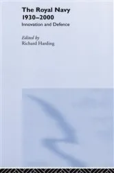 Book cover of The Royal Navy 1930-1990 by Richard Harding