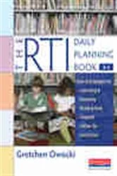 Book cover of The RTI Daily Planning Book, K-6 by Gretchen Owocki