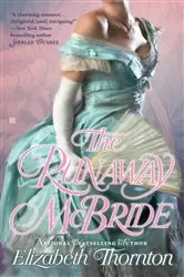 Book cover of The Runaway McBride by Elizabeth Thornton