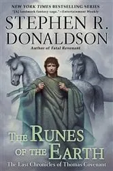 Book cover of The Runes of the Earth by Stephen R. Donaldson