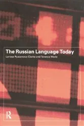 Book cover of The Russian Language Today by Unknown