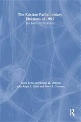 Book cover of The Russian Parliamentary Elections of 1995 by Laura Belin