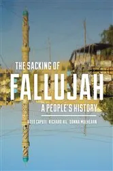 Book cover of The Sacking of Fallujah by Ross Caputi