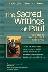 Book cover of The Sacred Writings of Paul by Ron Miller