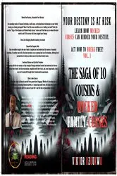 Book cover of The Saga of 10 Cousins & Wicked Family Curses by Unknown