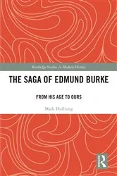 Book cover of The Saga of Edmund Burke by Mark Hulliung