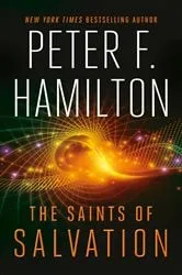 Book cover of The Saints of Salvation by Peter F. Hamilton