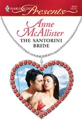 Book cover of The Santorini Bride by Anne McAllister
