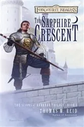 Book cover of The Sapphire Crescent by Thomas M. Reid