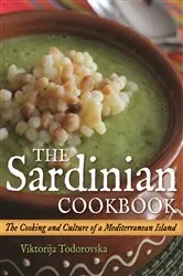 Book cover of The Sardinian Cookbook by Viktorija Todorovska