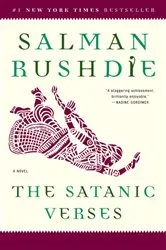 Book cover of The Satanic Verses by Salman Rushdie