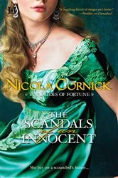 Book cover of The Scandals of an Innocent by Nicola Cornick