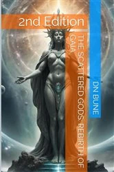 Book cover of The Scattered Gods by Dan Bune