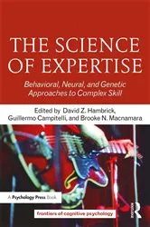 Book cover of The Science of Expertise by David Z. Hambrick