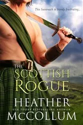 Book cover of The Scottish Rogue by Heather McCollum