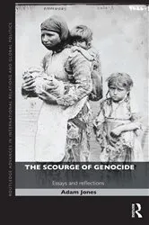 Book cover of The Scourge of Genocide by Adam Jones
