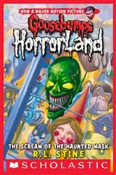 Book cover of The Scream of the Haunted Mask by R.L. Stine