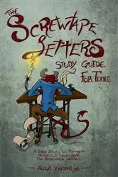 Book cover of The Screwtape Letters Study Guide for Teens by Vermilye, Alan,
