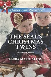Book cover of The SEAL's Christmas Twins by Laura Marie Altom