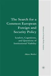 Book cover of The Search for a Common European Foreign and Security Policy by Unknown