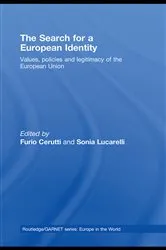 Book cover of The Search for a European Identity by Furio Cerutti