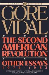 Book cover of The Second American Revolution and Other Essays 1976 - 1982 by Gore Vidal
