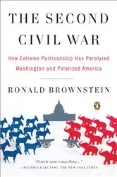 Book cover of The Second Civil War by Ronald Brownstein