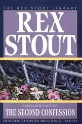 Book cover of The Second Confession by Rex Stout