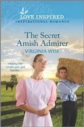 Book cover of The Secret Amish Admirer by Virginia Wise